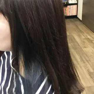ロング カラー 金崎 新吾のヘアスタイル