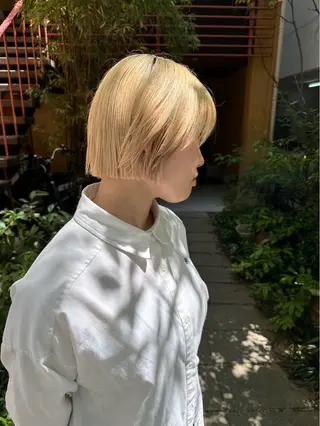 ショート パーマ/ボブ/ 神戸/豊浦翔太のヘアスタイル