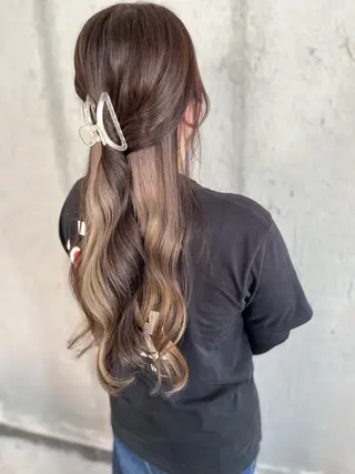 ロング カラー Mariana雛/ 西大分/ハイライトのヘアスタイル