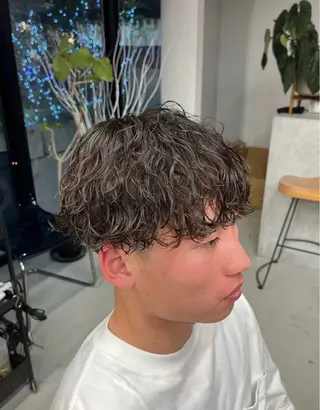 パーマ メンズ メンズ特化ニュアンス パーマ　RYOのヘアスタイル