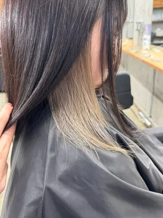 ミディアム アキト/ メンズ/透明感暗髪のヘアスタイル