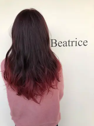 カラー 早川 真幸のヘアスタイル