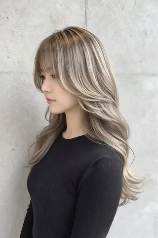 ロング Telasu所属・gata gataのヘアスタイル