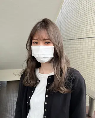 ロング カラー まろやか透明感カラー ♡MANAのヘアスタイル