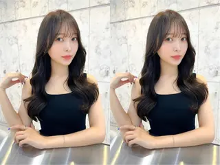 ロング カラー 髪質改善/韓国ヘア レイヤー/新宿/ロミのヘアスタイル