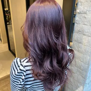 セミロング カラー ヘアアレンジ アンククロス渋谷【ANKH CROSS】所属・韓国ヘア┊︎レイヤー ┊︎haruka🌙のヘアスタイル