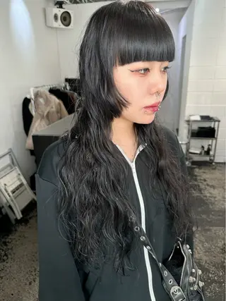 ロング パーマ レイヤーカット/艶髪 ✨💭KIRARIのヘアスタイル