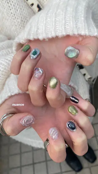 ネイル niconail 千歳烏山店所属・niconail 🧣ayu 📍烏山のネイルデザイン