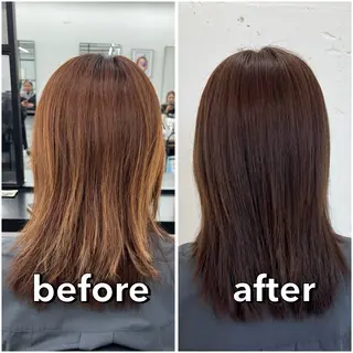 ミディアム カラー あすか JILLSTUDIOのヘアスタイル