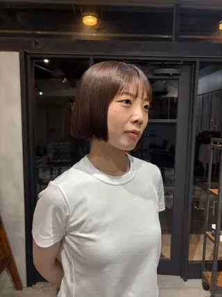 ショート カラー 京都/カラー/松野 翔のヘアスタイル