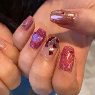 ネイル shio ♡ 2月予約受付中のネイルデザイン