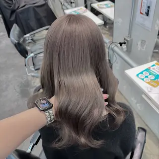 ロング カラー ヘアアレンジ 🥀モテ暖色× エクステ🥀あかりのヘアスタイル