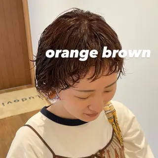 ショート カラー ちほ /ボブスタイルのヘアスタイル