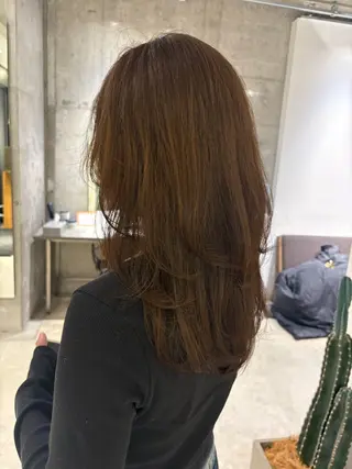 ロング milli所属・西脇 久玲愛のヘアスタイル