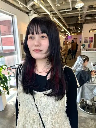 ロング 《2月クーポン記 載中》小森祐希のヘアスタイル