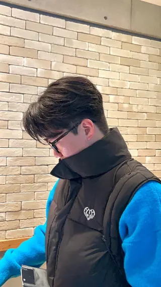 メンズ 糟谷 慈英のヘアスタイル