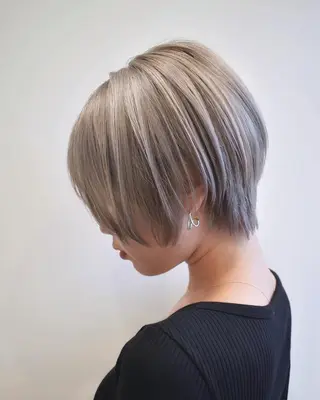 ショート カラー メンズ特化 パーマ/オザワのヘアスタイル