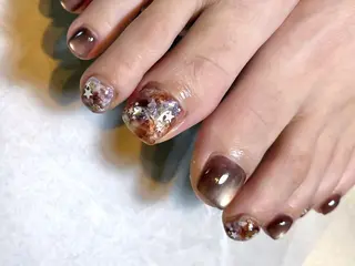 ネイル 渋谷 怜奈のネイルデザイン