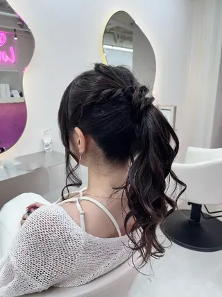 ロング 艶感ハイトーン/ 池袋/mei🩶のヘアスタイル