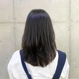 セミロング LIBERTY-A所属・カットモデル募集！ 遠山麻帆のヘアスタイル