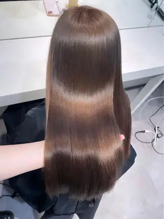 ロング カラー 若月 あやかのヘアスタイル