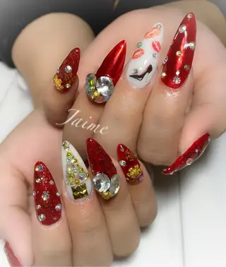 ロング ネイル Jaime Yuiのネイルデザイン