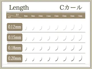 マツエク・マツパ SalonEF 名駅店所属・SalonEF 芽生/MEIのマツエク・マツパデザイン