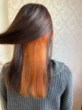 ロング カラー ヒヨシ ルナのヘアスタイル