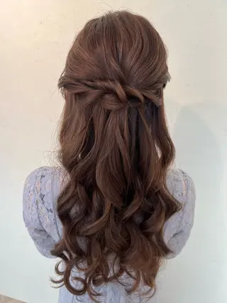 ヘアアレンジ 大人可愛いヘアメイク 💋🧚‍♀️しずかのヘアスタイル