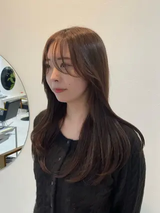 ロング 前川 瑞希のヘアスタイル