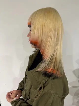 カラー coco ハルヒのヘアスタイル