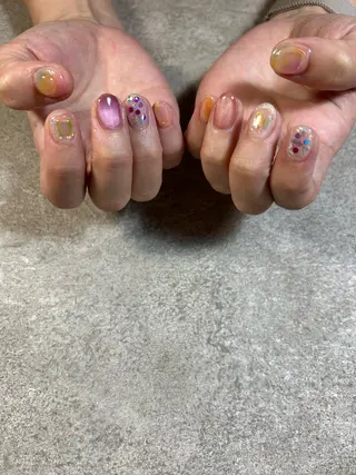 ネイル amunail所属・amunail浦川 歩のネイルデザイン