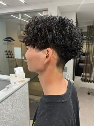 パーマ メンズ 🍐シャドウパーマ メンズ特化/守岡🍐のヘアスタイル