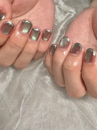 メンズ ネイル 艶/マグネット/網紅 /韓国/岩下りほのネイルデザイン