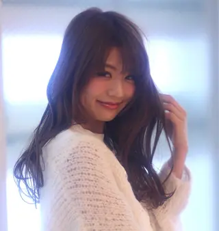 ロング ポ コのヘアスタイル