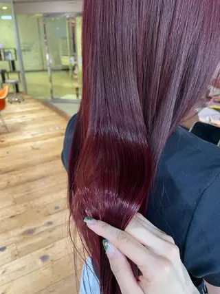 ロング カラー 🔆N°大分🔆 ﾜﾀﾅﾍﾞｱｵｲのヘアスタイル