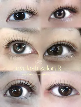 マツエク・マツパ eyelash salon R.所属・eyelash salon R.のマツエク・マツパデザイン