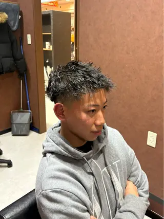 ショート パーマ メンズ E 難波店 Rei /メンズのヘアスタイル