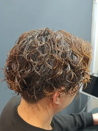 パーマ メンズ カラー 24時まで営業🌛東 陽町🍀静かに丁寧にのヘアスタイル