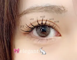 マツエク・マツパ eyelash salon mieux所属・mieux 🐏はるか🐏のマツエク・マツパデザイン