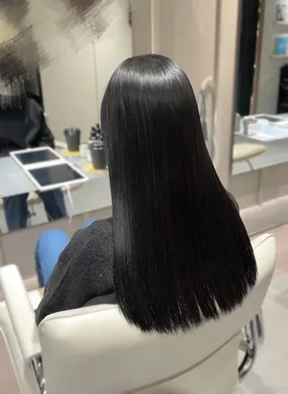 ロング 艶髪ハイトーン/ レイヤー/yuiのヘアスタイル