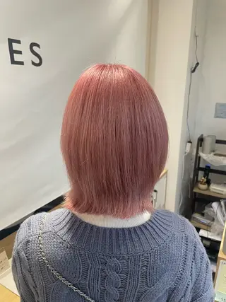 カラー 中尾 唯音名のヘアスタイル