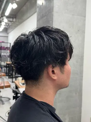 パーマ メンズ 🫧モテパーマ/ツヤ 縮毛/AI🫧のヘアスタイル