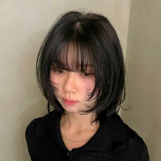 ミディアム 🍭ハイトーン/レイ ヤーカット🍭チャンのヘアスタイル