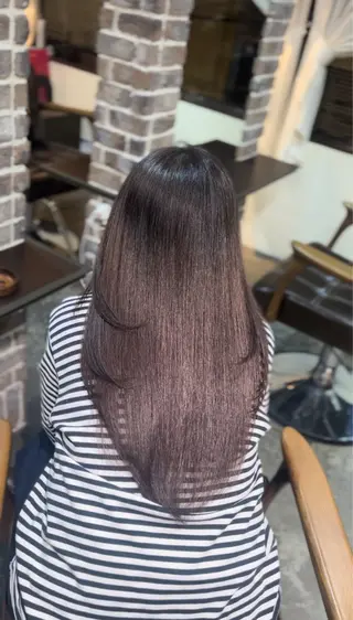 セミロング メンズパーマ/縮毛 矯正/徳田真緒のヘアスタイル