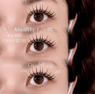 マツエク・マツパ 豊田 有香のマツエク・マツパデザイン