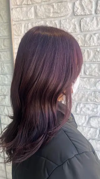 カラー ❄️ さき❄️のヘアスタイル