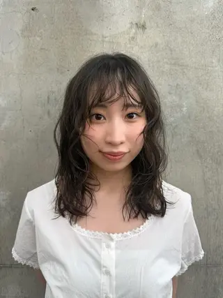 ミディアム 🌷🌫️サイトウ ユリ🌫️🌷のヘアスタイル