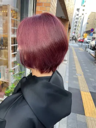 ショート マッシュショート 船木のヘアスタイル