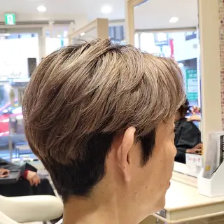 ショート 社内カット講師・店長 菅原賢一のヘアスタイル